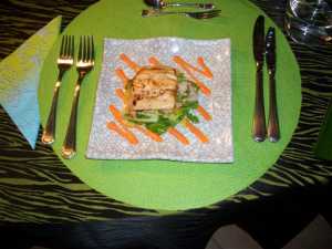 <b>Individual Dishes</b>
<br>Trout, prawns, prep